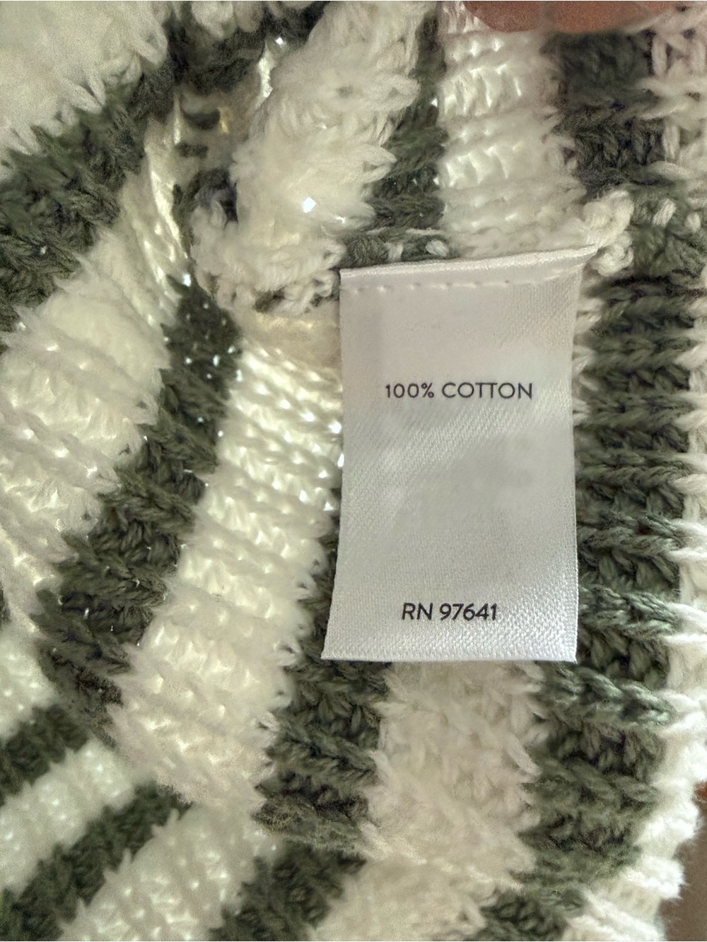 NWT J.Jill Set: Olive Stripe Sweater (21" P2P) Olive Utility Skirt (Sz 10) - Picture 9 of 16